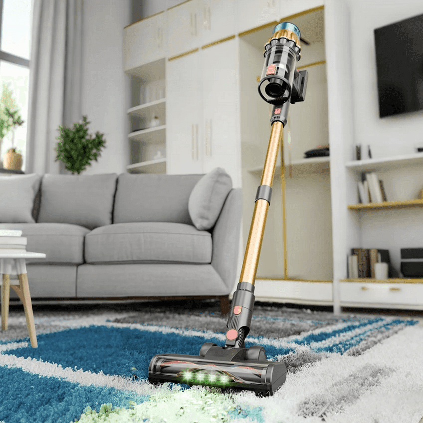 COTIAR V22 Odkurzacz Bezprzewodowy 650W 55kPa, LED Wyświetlacz, 1.2L – Podłogi, Dywany, Zwierzęta